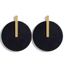 Load image into Gallery viewer, Hana Earrings | Black Gold

