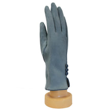 Load image into Gallery viewer, THSG1045: Duck Egg Blue: Three Buttons Gloves