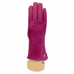 THSG1078: Hot Pink: Star Gloves