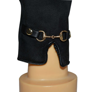 THSG1081: Black: Belt Gloves