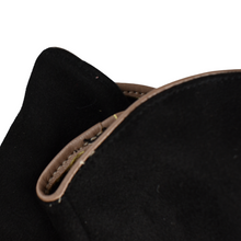 Load image into Gallery viewer, THSG1086: Black: Curved Trim Gloves
