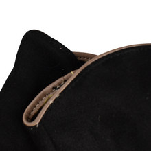 Load image into Gallery viewer, THSG1086: Black: Curved Trim Gloves