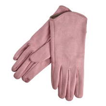 Load image into Gallery viewer, THSG1087: Pink: Curved Trim Gloves
