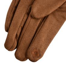 Load image into Gallery viewer, THSG1090: Tan: Curved Trim Gloves
