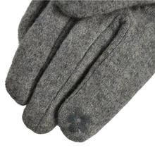 Load image into Gallery viewer, THSG1098: Grey: Stitching Double Layer Gloves