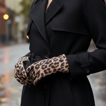 Load image into Gallery viewer, THSG1146: Beige: Luxe Leopard Gloves