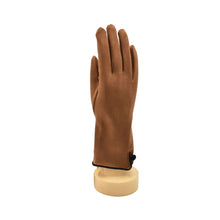 Load image into Gallery viewer, THSG1156: Brown: One Button Gloves