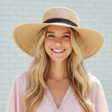 Load image into Gallery viewer, THSH1000: Beige: Tuscany Sun Hat