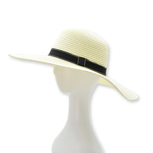 Load image into Gallery viewer, THSH1003: Milk White: Tuscany Sun Hat - J'adore Gifts
