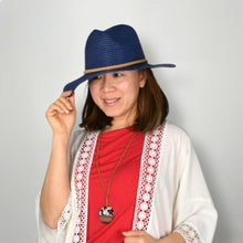 Load image into Gallery viewer, THSH1011: Navy: Savannah Sun Hat