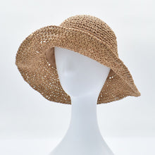 Load image into Gallery viewer, THSH1016: Tan: Foldable Shapeable Sun Hat