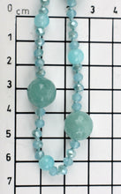 Load image into Gallery viewer, Strand Gem Necklace | Sky Blue

