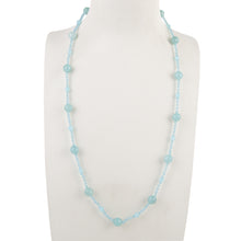 Load image into Gallery viewer, Strand Gem Necklace | Sky Blue
