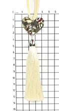 Load image into Gallery viewer, THSJ1203: French Blue: Solid Heart Pendant Necklace