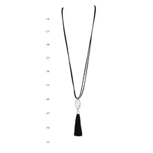 Load image into Gallery viewer, THSJ1211X:Black:The Circle of Life Pendant Necklace