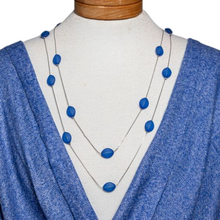 Load image into Gallery viewer, THSJ1245: Cobalt Blue: Alexandra Necklace