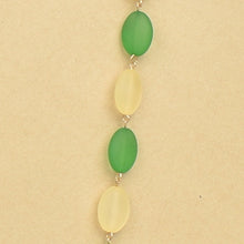 Load image into Gallery viewer, Colour Bead Necklace |  Jade
