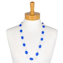 Load image into Gallery viewer, Colour Bead Necklace | Cobalt Blue
