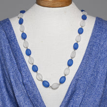 Load image into Gallery viewer, Colour Bead Necklace | Cobalt Blue
