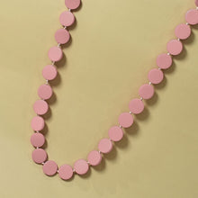 Load image into Gallery viewer, THSJ1269: Pink: Round Wooden Necklace