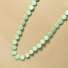 Load image into Gallery viewer, THSJ1272: Mint: Round Wooden Necklace