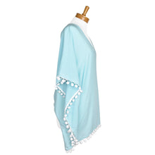 Load image into Gallery viewer, THSK1052: Baby Blue: Emily Kaftan Top