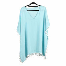 Load image into Gallery viewer, THSK1052: Baby Blue: Emily Kaftan Top