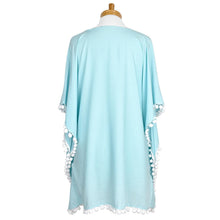 Load image into Gallery viewer, THSK1052: Baby Blue: Emily Kaftan Top
