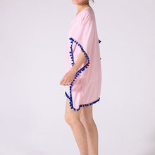 Load image into Gallery viewer, THSK1053: Sweet Pink: Emily Kaftan Top