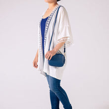 Load image into Gallery viewer, THSK1058: White: Lace Kimono