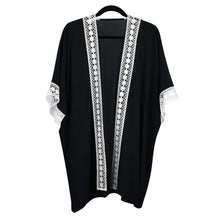 Load image into Gallery viewer, Lace Kimono | Black
