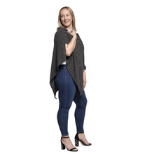 Load image into Gallery viewer, THSP1017: Charcoal: Pearl Poncho
