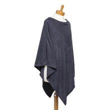 Load image into Gallery viewer, THSP1038: Navy: Pearl Poncho