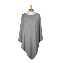 Load image into Gallery viewer, THSP1056: Grey: Pearl Poncho