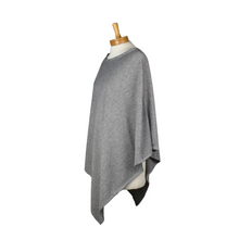 Load image into Gallery viewer, THSP1056: Grey: Pearl Poncho