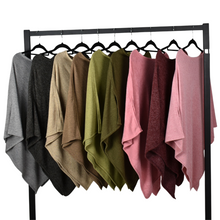 Load image into Gallery viewer, THSP1057: Brown: Pearl Poncho