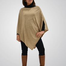 Load image into Gallery viewer, THSP1058: Oatmeal: Pearl Poncho