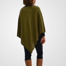 Load image into Gallery viewer, THSP1059: Dark Olive: Pearl Poncho