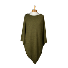 Load image into Gallery viewer, THSP1059: Dark Olive: Pearl Poncho