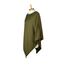 Load image into Gallery viewer, THSP1059: Dark Olive: Pearl Poncho