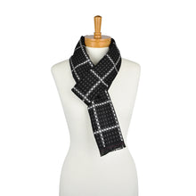 Load image into Gallery viewer, THSS1625 Black: Reversible Dotted Check - J'adore Gifts