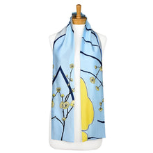 Load image into Gallery viewer, Cherry Bloom Scarf | Sky Blue
