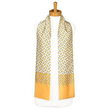 Load image into Gallery viewer, THSS2142: Mustard: Pearl Link Scarf