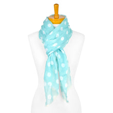Load image into Gallery viewer, M Polka Dot Scarf | Light Green
