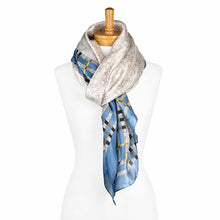 Load image into Gallery viewer, THSS2318: Blue: Milan Scarf