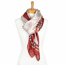 Load image into Gallery viewer, THSS2319: Red: Milan Scarf