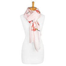 Load image into Gallery viewer, THSS2342: Pink: Calla Lily Scarf