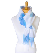 Load image into Gallery viewer, THSS2343: Royal Blue: Love Hearts Scarf