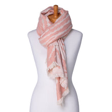 Load image into Gallery viewer, THSS2419: Pink: Zebra Print Scarf - J'adore Gifts