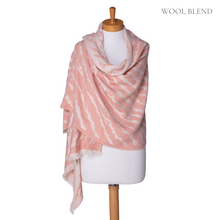 Load image into Gallery viewer, THSS2419: Pink: Zebra Print Scarf